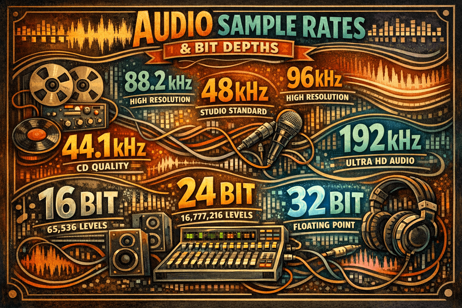 Featured image for “What is Sample Rate and Bit Depth? A Plain-English Guide”