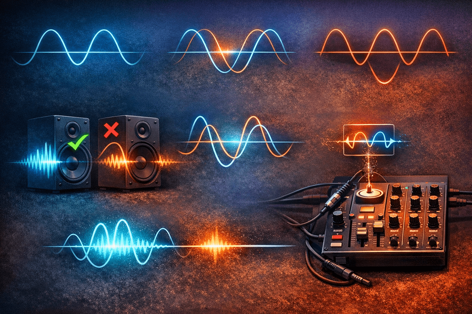 Featured image for “Phase and Polarity Explained: Why Your Audio Can Disappear”