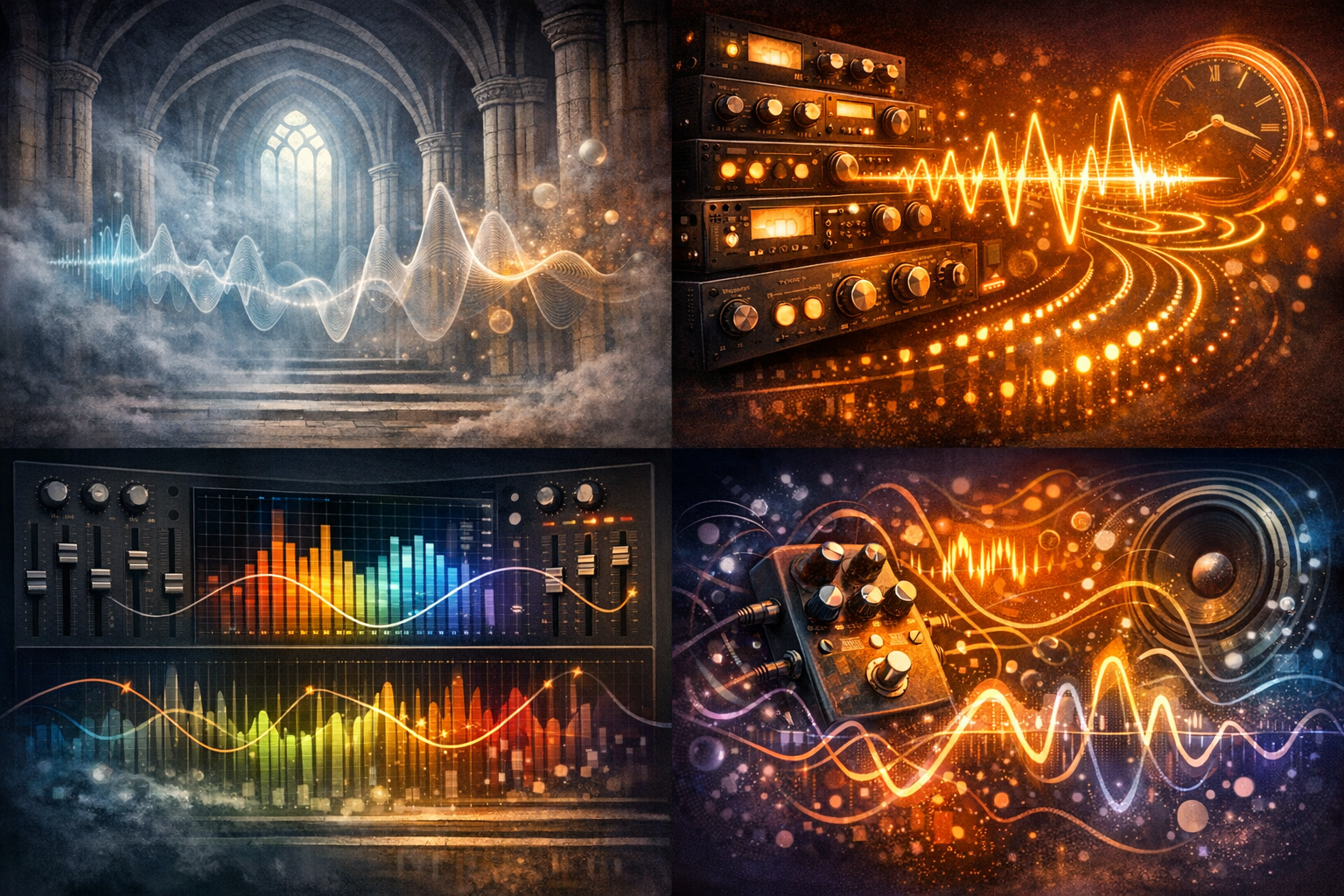 Featured image for “Audio Effects Explained: A Beginner’s Guide to Reverb, Delay, Compression, and More”