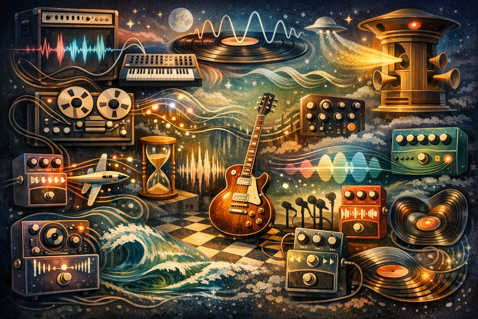 Featured image for “Modulation Effects Explained: Chorus, Flanger, Phaser, and Tremolo”