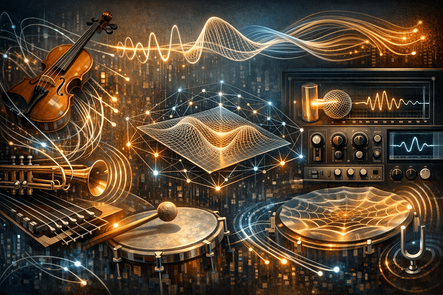 Featured image for “Physical Modeling Synthesis Explained: Pianoteq, VL70-m, and Acoustic Simulation”