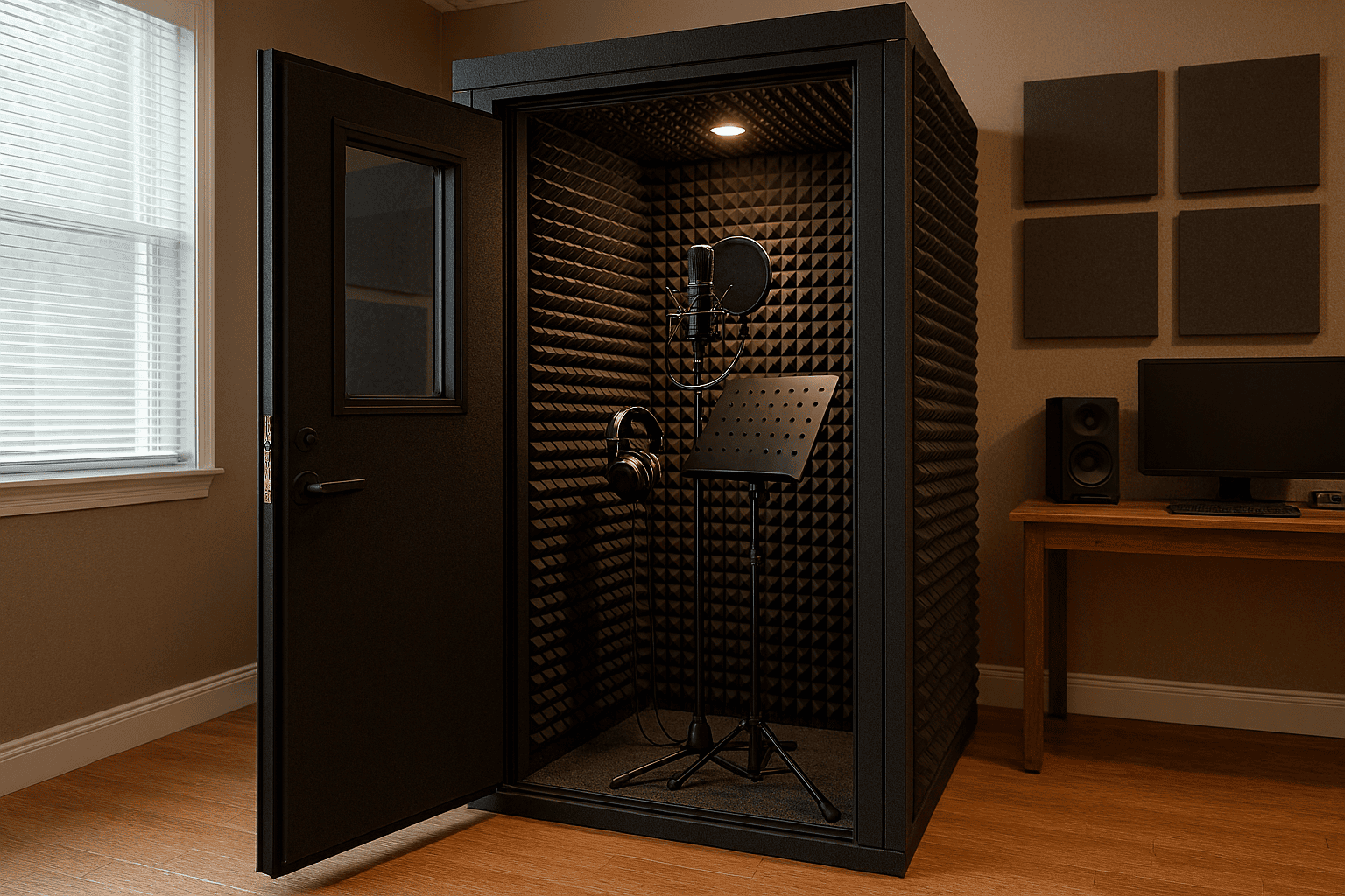 Featured image for “Vocal Booth on a Budget: Isolation vs. Treatment for Recording”