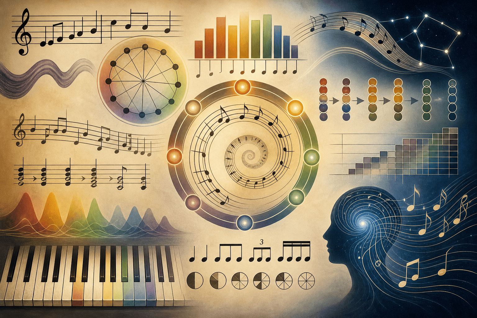 Featured image for “Music Theory for Producers: Scales, Chords, and Keys Explained”